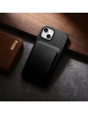 Kup Etui iCarer Litchi Premium Leather MagSafe Apple iPhone 14 czarny - ICR361 - {ean13} - Sklep Home Screen