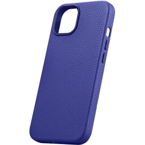 Kup Etui iCarer Litchi Premium Leather MagSafe Apple iPhone 14 ciemnoniebieski - ICR362 - {ean13} - Sklep Home Screen