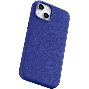 Kup Etui iCarer Litchi Premium Leather MagSafe Apple iPhone 14 tmavě modrý - ICR362 - {ean13} - Sklep Home Screen