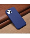 Kup Etui iCarer Litchi Premium Leather MagSafe Apple iPhone 14 sötétkék - ICR362 - {ean13} - Sklep Home Screen