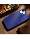 Kup Etui iCarer Litchi Premium Leather MagSafe Apple iPhone 14 sötétkék - ICR362 - {ean13} - Sklep Home Screen