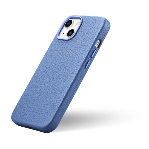 Kup Etui iCarer Litchi Premium Leather MagSafe Apple iPhone 14 világoskék - ICR363 - {ean13} - Sklep Home Screen