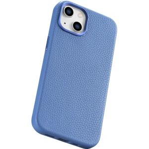 Kup Etui iCarer Litchi Premium Leather MagSafe Apple iPhone 14 světle modrý - ICR363 - {ean13} - Sklep Home Screen