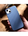 Kup Etui iCarer Litchi Premium Leather MagSafe Apple iPhone 14 világoskék - ICR363 - {ean13} - Sklep Home Screen