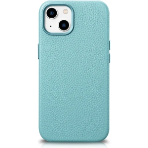 Kup Etui iCarer Litchi Premium Leather MagSafe Apple iPhone 14 zielony - ICR364 - {ean13} - Sklep Home Screen