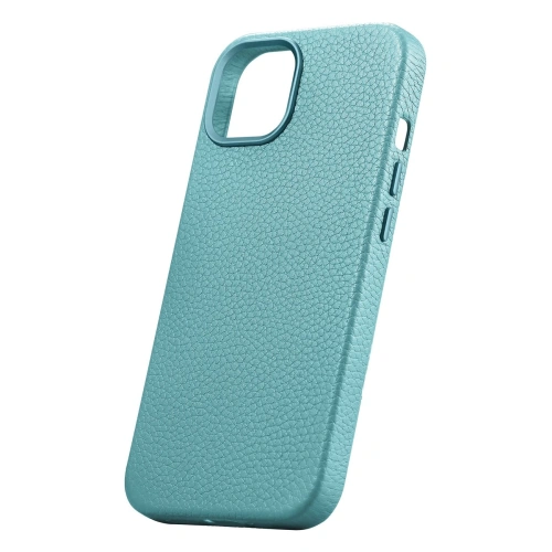 Kup Etui iCarer Litchi Premium Leather MagSafe Apple iPhone 14 zöld - ICR364 - {ean13} - Sklep Home Screen