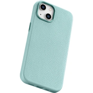 Kup Etui iCarer Litchi Premium Leather MagSafe Apple iPhone 14 zelený - ICR364 - {ean13} - Sklep Home Screen