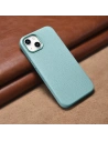 Kup Etui iCarer Litchi Premium Leather MagSafe Apple iPhone 14 zöld - ICR364 - {ean13} - Sklep Home Screen