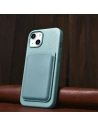 Kup Etui iCarer Litchi Premium Leather MagSafe Apple iPhone 14 zöld - ICR364 - {ean13} - Sklep Home Screen