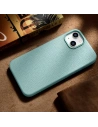 Kup Etui iCarer Litchi Premium Leather MagSafe Apple iPhone 14 zöld - ICR364 - {ean13} - Sklep Home Screen