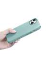 Kup Etui iCarer Litchi Premium Leather MagSafe Apple iPhone 14 zöld - ICR364 - {ean13} - Sklep Home Screen