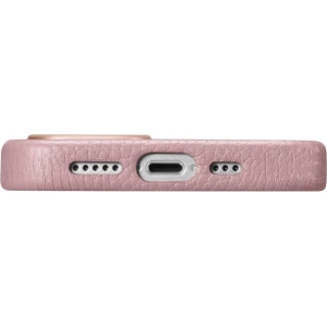 Kup Etui iCarer Litchi Premium Leather MagSafe Apple iPhone 14 růžové - ICR365 - {ean13} - Sklep Home Screen