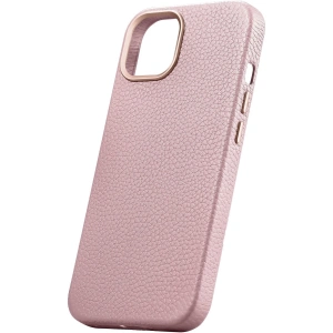 Kup Etui iCarer Litchi Premium Leather MagSafe Apple iPhone 14 růžové - ICR365 - {ean13} - Sklep Home Screen