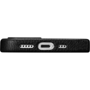 Kup Case iCarer Litchi Premium Leder MagSafe Apple iPhone 14 Pro schwarz - ICR366 - {ean13} - Sklep Home Screen