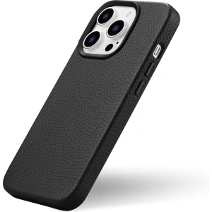 Kup Etui iCarer Litchi Premium Leather MagSafe Apple iPhone 14 Pro černý - ICR366 - {ean13} - Sklep Home Screen