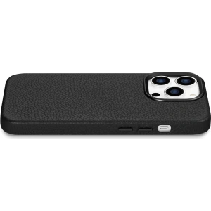 Kup Etui iCarer Litchi Premium Leather MagSafe Apple iPhone 14 Pro černý - ICR366 - {ean13} - Sklep Home Screen