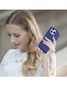 Buy iCarer Litchi Premium Leather MagSafe Apple iPhone 14 Pro dark blue - ICR367 - {ean13} - Home Screen Store Europe