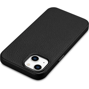 Kup Etui iCarer Litchi Premium Leather MagSafe Apple iPhone 14 Plus / 15 Plus černé - ICR371 - {ean13} - Sklep Home Screen