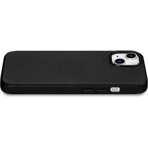 Kup Etui iCarer Litchi Premium Leather MagSafe Apple iPhone 14 Plus / 15 Plus černé - ICR371 - {ean13} - Sklep Home Screen