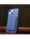 Buy iCarer Litchi Premium Leather MagSafe Apple iPhone 14 Plus / 15 Plus light blue - ICR373 - {ean13} - Home Screen Store Europe