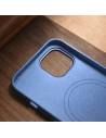 Kup Case iCarer Litchi Premium Leather MagSafe Apple iPhone 14 Plus / 15 Plus hellblau - ICR373 - {ean13} - Sklep Home Screen