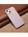 Kup Case iCarer Litchi Premium Leder MagSafe Apple iPhone 14 Plus / 15 Plus rosa - ICR375 - {ean13} - Sklep Home Screen