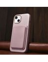 Kup Case iCarer Litchi Premium Leder MagSafe Apple iPhone 14 Plus / 15 Plus rosa - ICR375 - {ean13} - Sklep Home Screen
