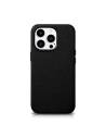 Case iCarer Litchi Premium Leder MagSafe Apple iPhone 14 Pro Max schwarz