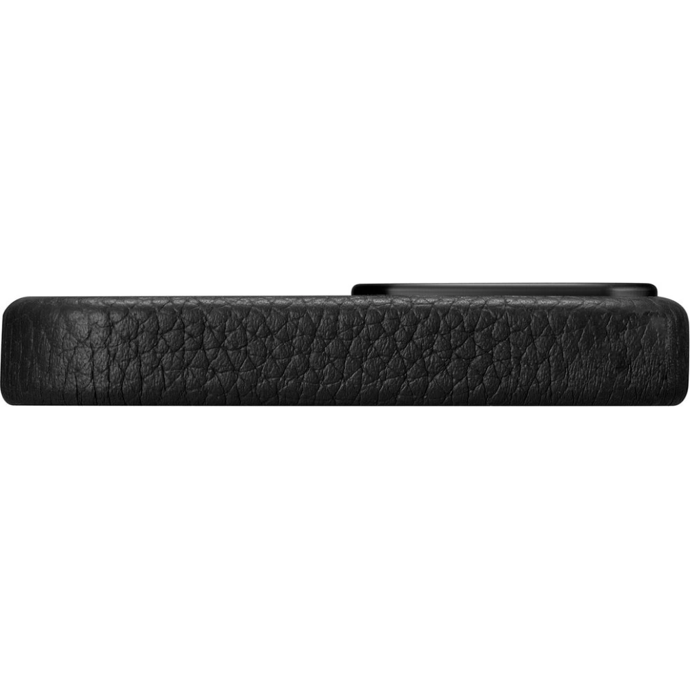 Etui iCarer Litchi Premium Leather MagSafe Apple iPhone 14 Pro Max czarny