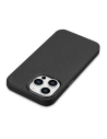 Kup Etui iCarer Litchi Premium Bőr MagSafe Apple iPhone 14 Pro Max fekete - ICR376 - {ean13} - Sklep Home Screen