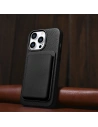 Kup Etui iCarer Litchi Premium Bőr MagSafe Apple iPhone 14 Pro Max fekete - ICR376 - {ean13} - Sklep Home Screen
