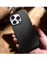 Kup Case iCarer Litchi Premium Leder MagSafe Apple iPhone 14 Pro Max schwarz - ICR376 - {ean13} - Sklep Home Screen