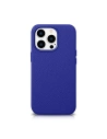 Case iCarer Litchi Premium Leder MagSafe Apple iPhone 14 Pro Max dunkelblau