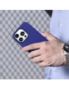 Kup Case iCarer Litchi Premium Leder MagSafe Apple iPhone 14 Pro Max dunkelblau - ICR377 - {ean13} - Sklep Home Screen