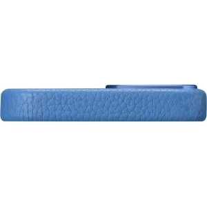 Kup Etui iCarer Litchi Premium Leather MagSafe Apple iPhone 14 Pro Max jasně modrý - ICR378 - {ean13} - Sklep Home Screen