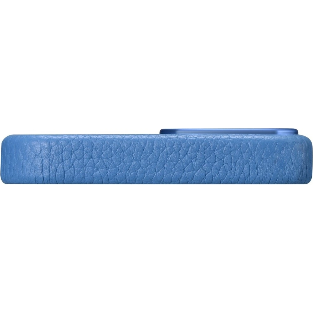 Etui iCarer Litchi Premium Leather MagSafe Apple iPhone 14 Pro Max jasnoniebieski