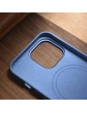 Kup Case iCarer Litchi Premium Leder MagSafe Apple iPhone 14 Pro Max hellblau - ICR378 - {ean13} - Sklep Home Screen
