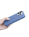 Kup Case iCarer Litchi Premium Leder MagSafe Apple iPhone 14 Pro Max hellblau - ICR378 - {ean13} - Sklep Home Screen