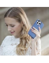 Kup Case iCarer Litchi Premium Leder MagSafe Apple iPhone 14 Pro Max hellblau - ICR378 - {ean13} - Sklep Home Screen