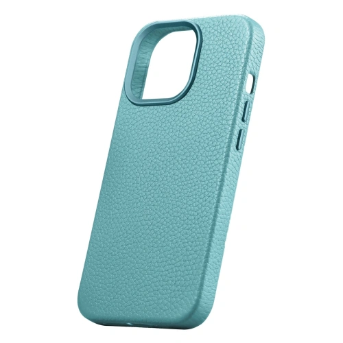 Kup Etui iCarer Litchi Premium Leather MagSafe Apple iPhone 14 Pro Max zöld - ICR379 - {ean13} - Sklep Home Screen