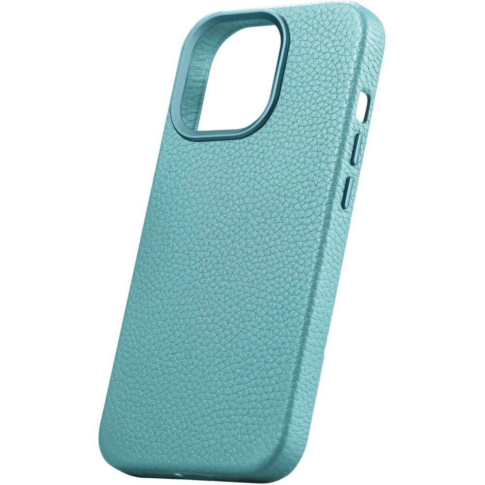 Etui iCarer Litchi Premium Leather MagSafe Apple iPhone 14 Pro Max zielony