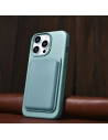Kup Etui iCarer Litchi Premium Leather MagSafe Apple iPhone 14 Pro Max zöld - ICR379 - {ean13} - Sklep Home Screen