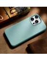 Kup Etui iCarer Litchi Premium Leather MagSafe Apple iPhone 14 Pro Max zöld - ICR379 - {ean13} - Sklep Home Screen