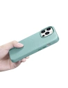 Kup Etui iCarer Litchi Premium Leather MagSafe Apple iPhone 14 Pro Max zöld - ICR379 - {ean13} - Sklep Home Screen