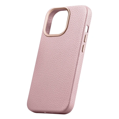 Kup Case iCarer Litchi Premium Leder MagSafe Apple iPhone 14 Pro Max rosa - ICR380 - {ean13} - Sklep Home Screen