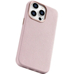 Kup Etui iCarer Litchi Premium Leather MagSafe Apple iPhone 14 Pro Max růžový - ICR380 - {ean13} - Sklep Home Screen