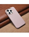 Kup Case iCarer Litchi Premium Leder MagSafe Apple iPhone 14 Pro Max rosa - ICR380 - {ean13} - Sklep Home Screen