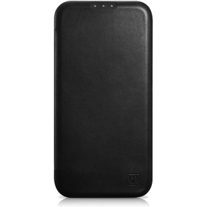 Kup Etui iCarer CE Oil Wax Premium Leather Folio MagSafe Apple iPhone 14 černé - ICR381 - {ean13} - Sklep Home Screen