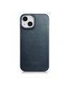 Buy iCarer CE Oil Wax Premium Leather Folio MagSafe Apple iPhone 14 blue - ICR383 - {ean13} - Home Screen Store Europe