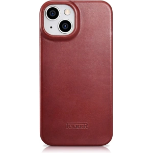 Kup Etui iCarer CE Oil Wax Premium Leather Folio MagSafe Apple iPhone 14 czerwony - ICR384 - {ean13} - Sklep Home Screen